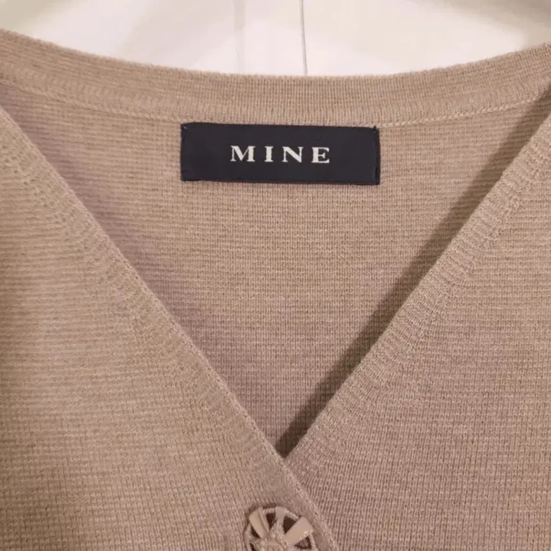 한섬 마인 울 100% 니트 플리츠 롱 원피스 (상태최상) 55 상품이미지4