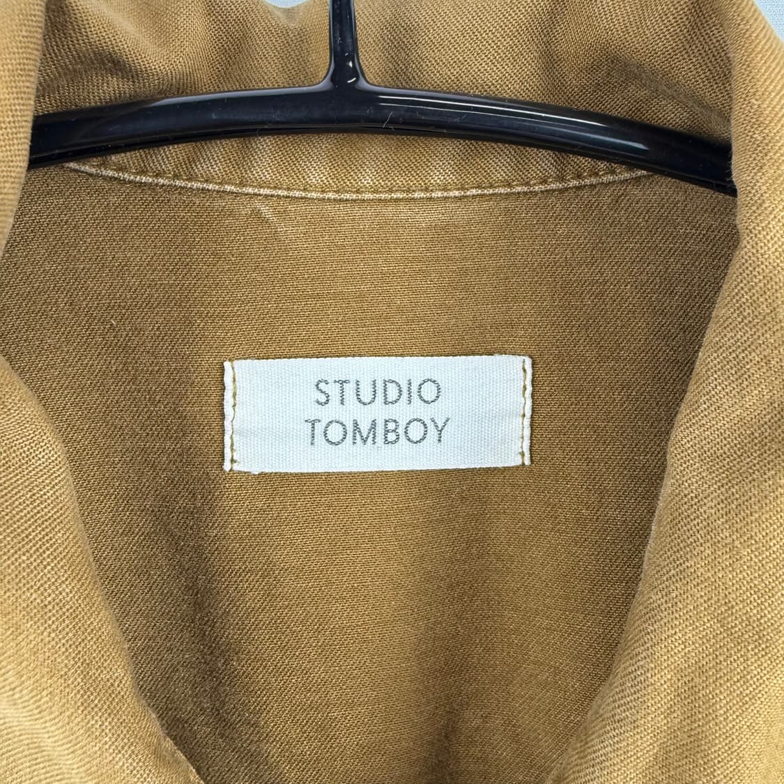 (F) 스튜디오톰보이 코튼 원피스 브라운 상품이미지3