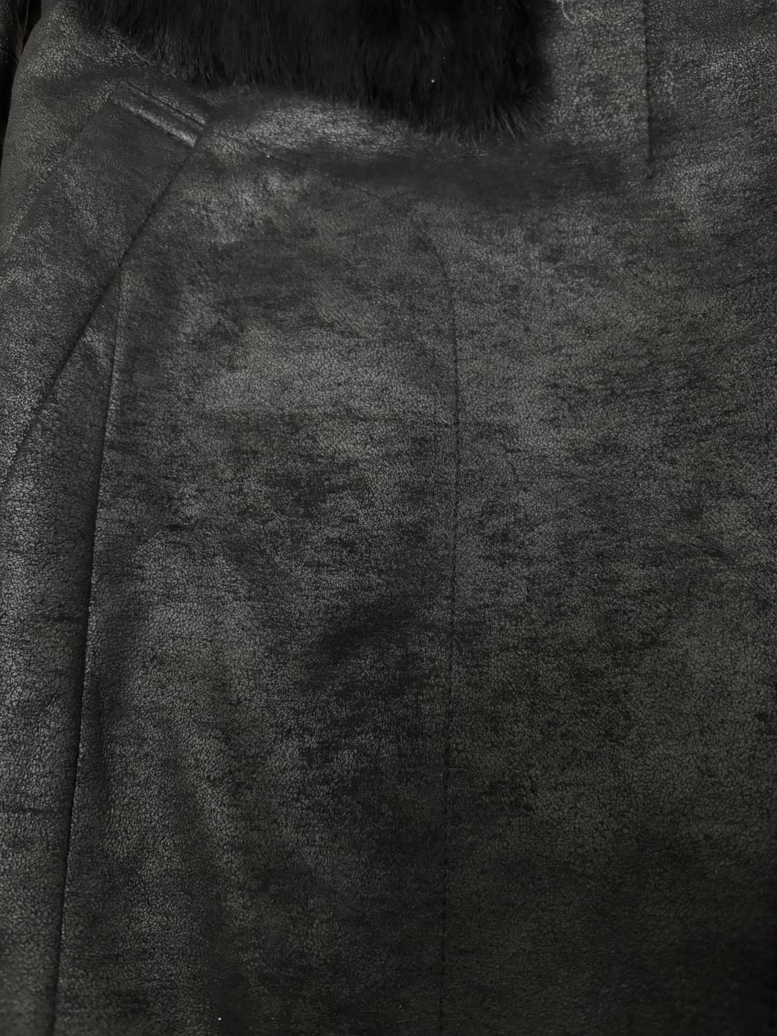 [VKEI]Raccoon Fur Trimming Shadow Washed 상품이미지9