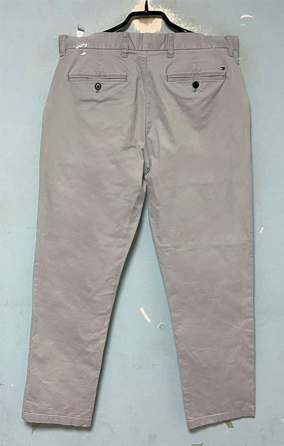 타미힐피거 남자 면바지 춘추 치노팬츠 캐주얼 솔리드스키니핏 스판 L 32 상품이미지2