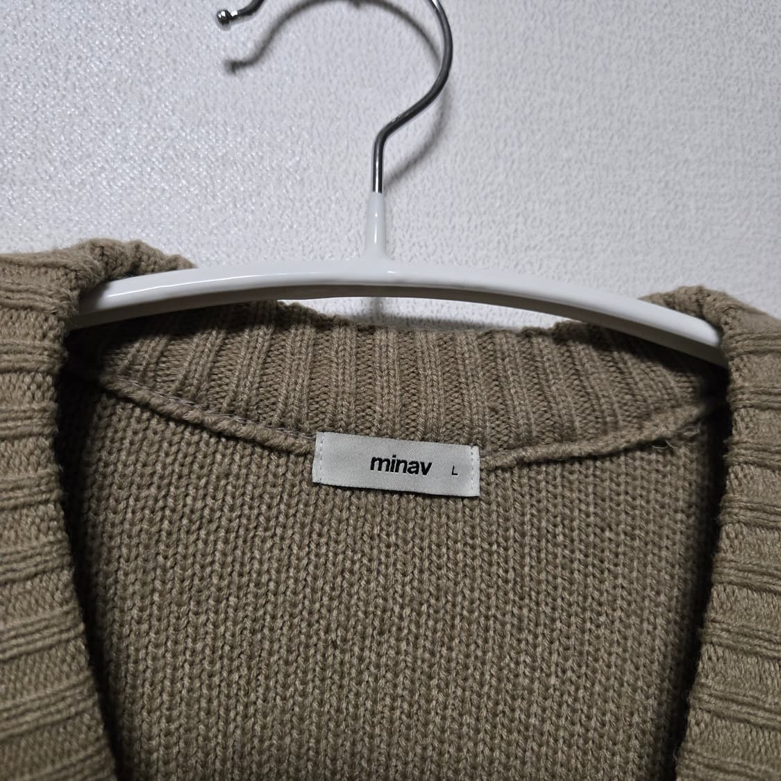 미나브 울 가디건 / 남성 가디건/ 남자 가디건  상품이미지3