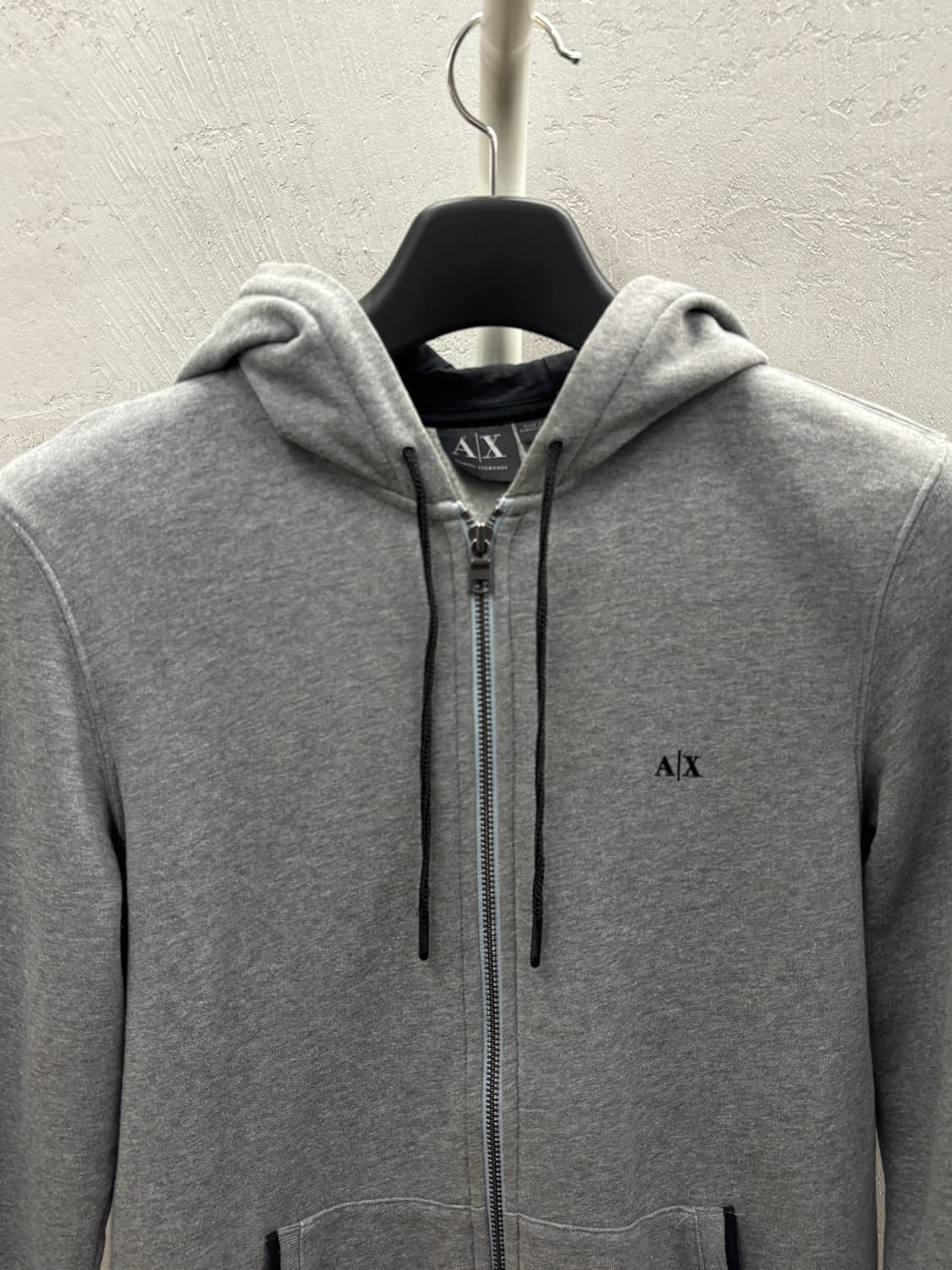 ARMANI EXCHANGE 후드집업 S 회색 상품이미지3