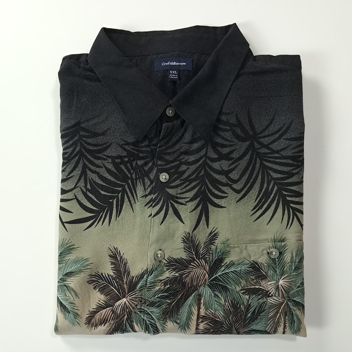 CJ320 크로프트앤배로우 2XL 하와이안 레이온 반팔 셔츠 남방 상품이미지6