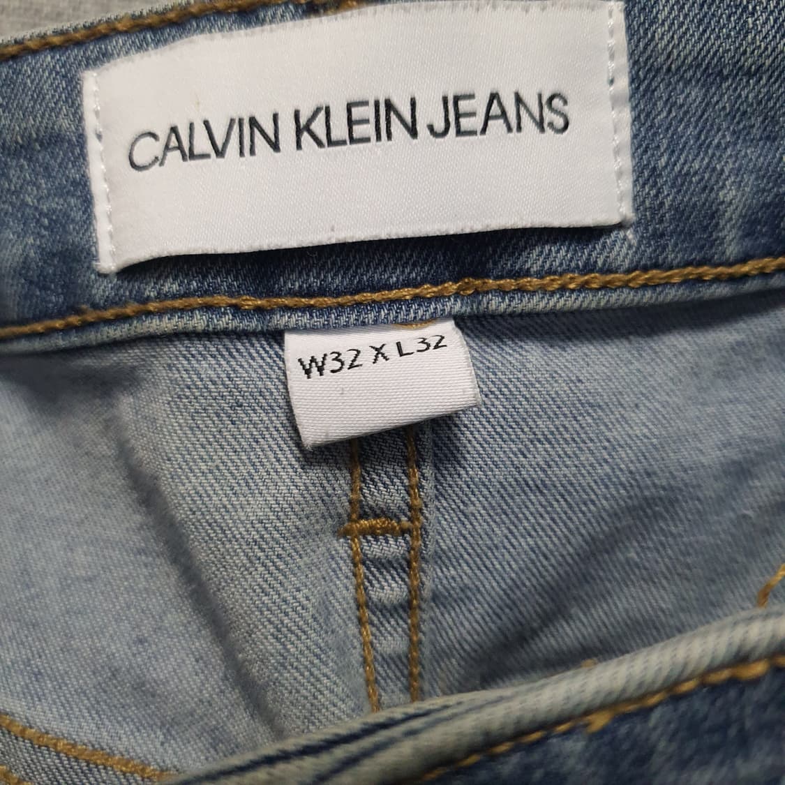 캘빈클라인 슬림 스판 청바지 데님 팬츠  상품이미지7