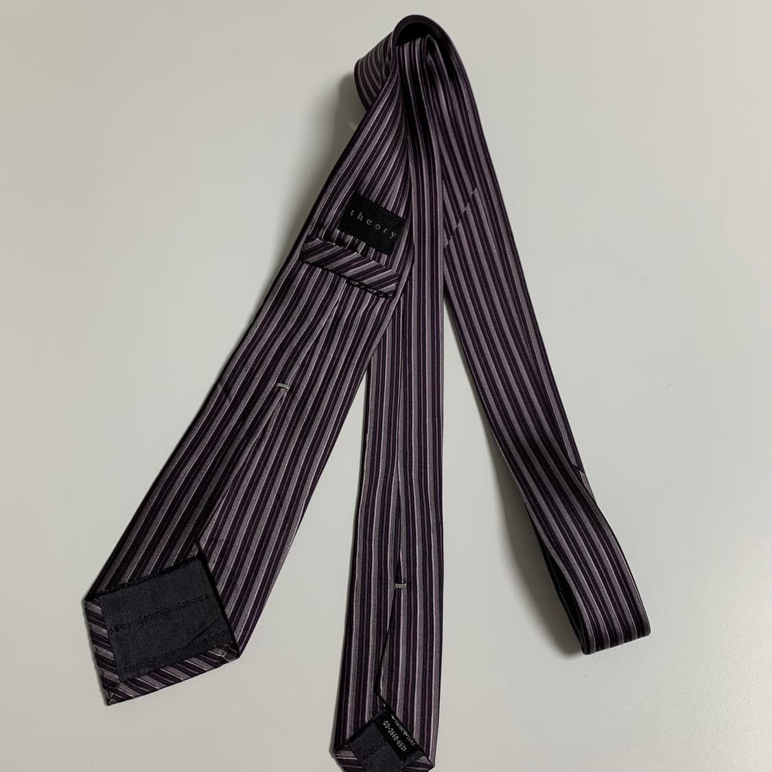 띠어리(Theory) 스트라이프 넥타이 명품 100실크 7.5cm 상품이미지9