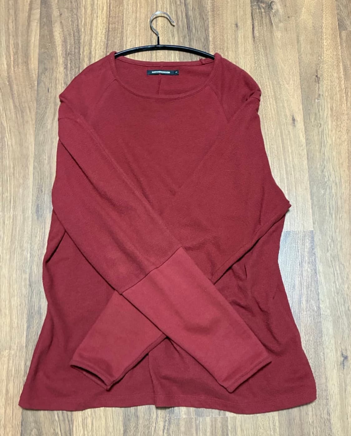 해칭룸 롱슬리브 red 상품이미지1