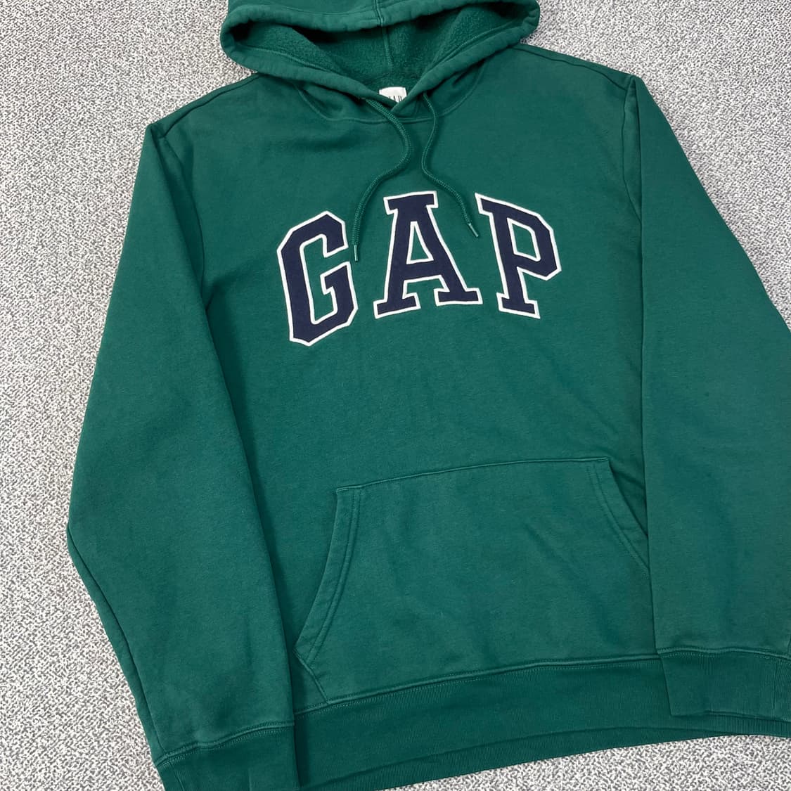 <갭 빅 로고 그린 후드티> No.1440 상품이미지6