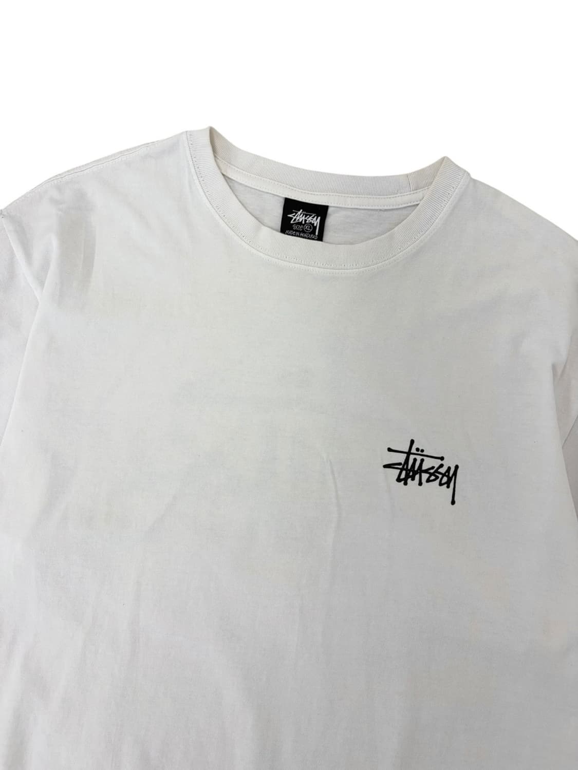 스투시 빅로고 반팔 화이트 (XL) 상품이미지2