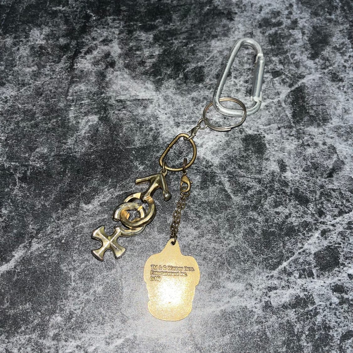 vintage gothic golden keyring 상품이미지2