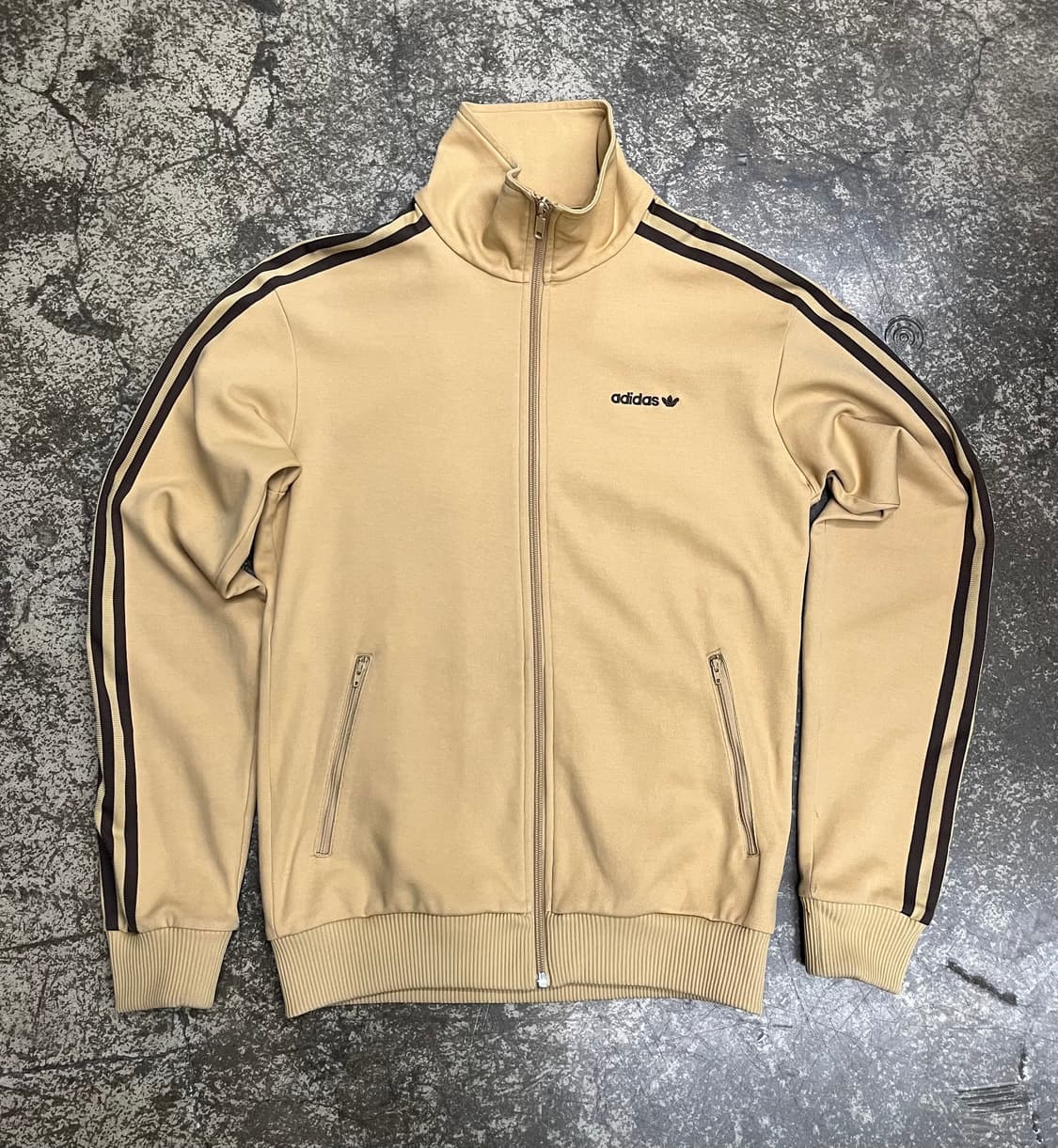 00s 아디다스 베컨바우어 베이지색 트랙탑 상품이미지1