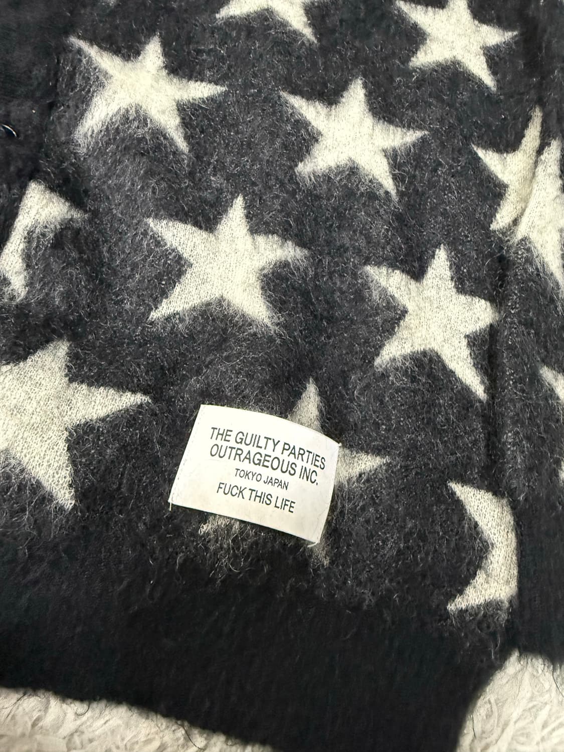 (XL)와코마리아 모헤어 가디건 상품이미지3