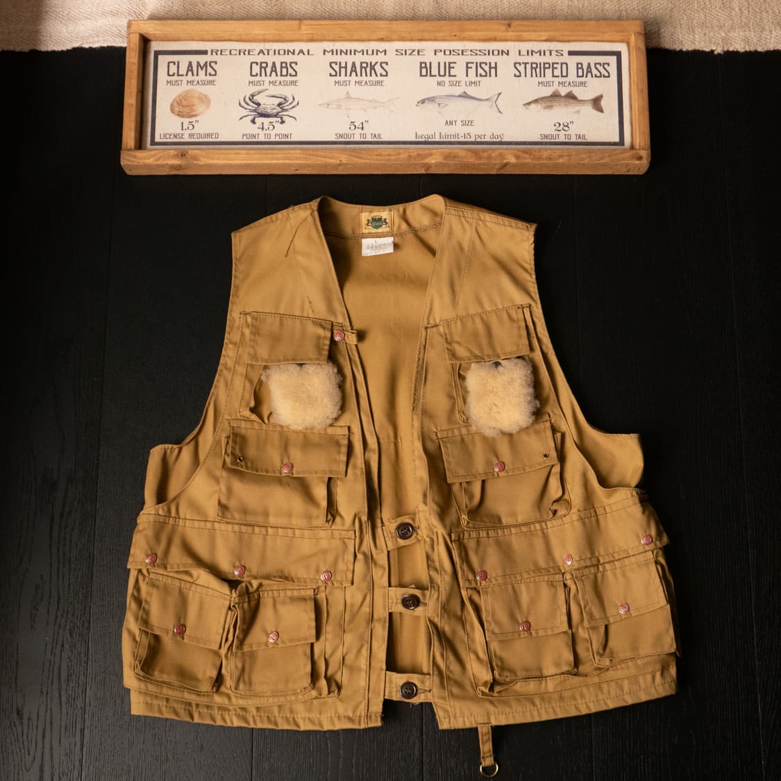 70s IDEAL FISHING VEST [Deadstock] / 105 상품이미지1