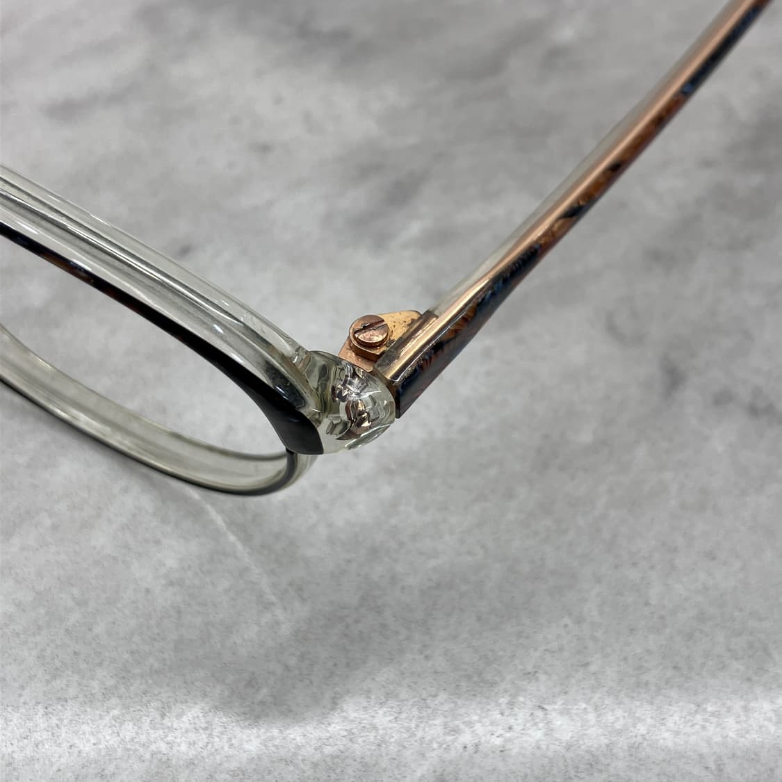 C05 조르지오 몰리 GIORGIO MOLLY 클리어패턴 뿔테 안경 상품이미지2