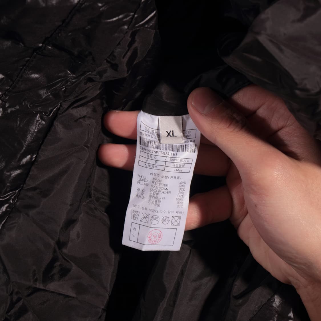 FLAC 플랙 글로시 푸퍼 패딩 상품이미지4