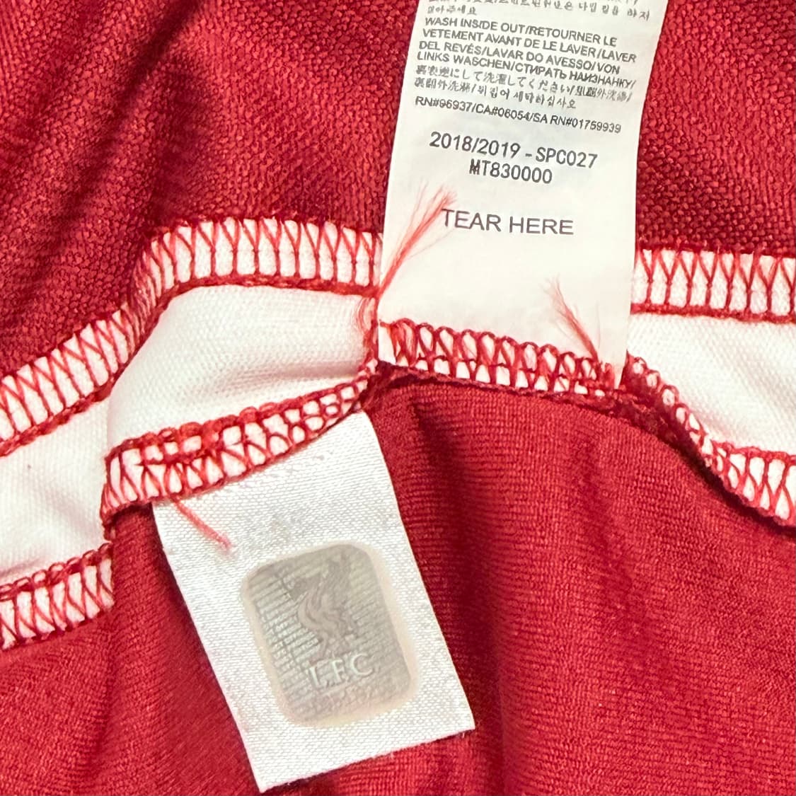 18-19 리버풀 홈 반다이크 유니폼 상품이미지8