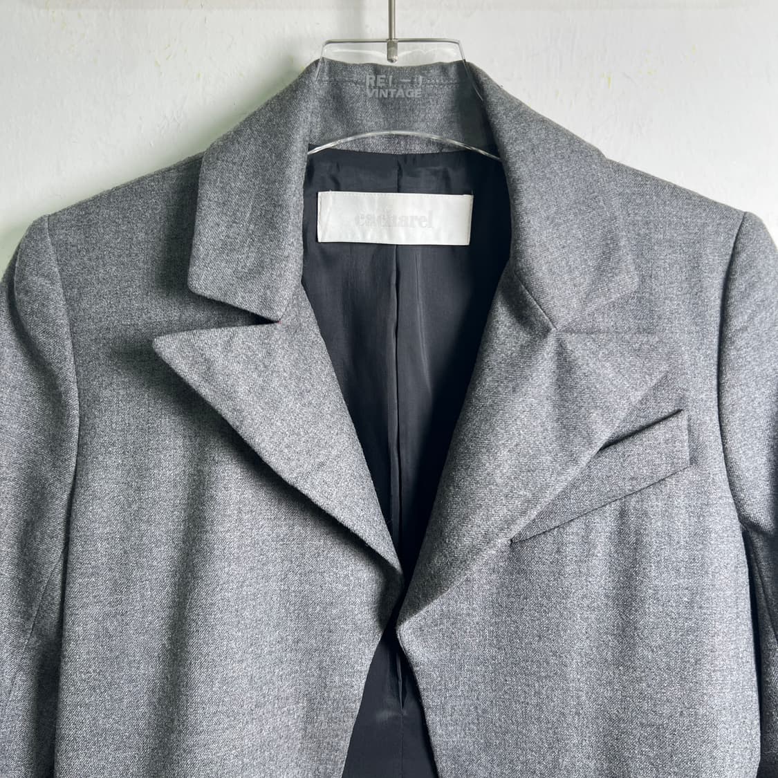 Cacharel 카샤렐 그레이 크롭 자켓  상품이미지4