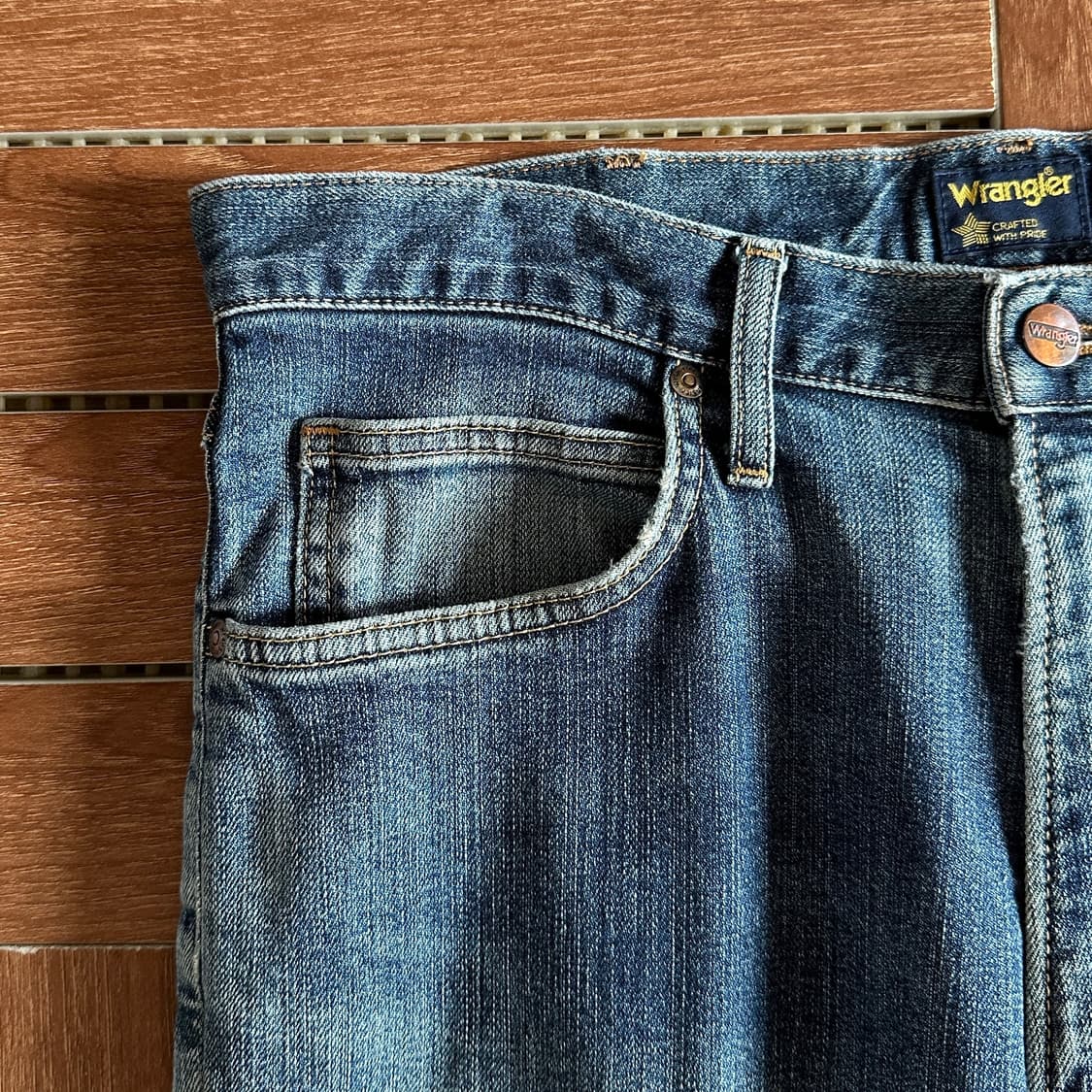 Wrangler washing cotton denim pants 상품이미지4