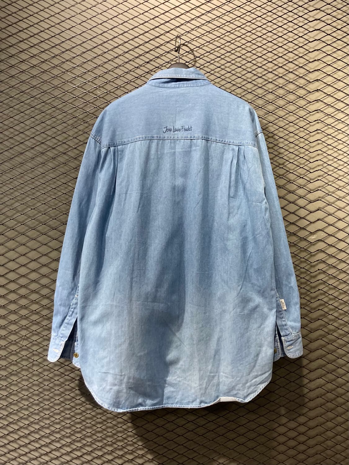Jean Louis Fradet 데님 셔츠 상품이미지5