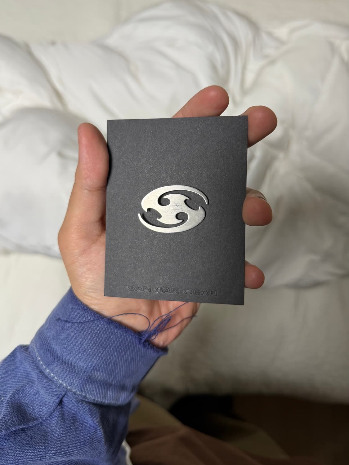 산산기어 뱃지 실버 상품이미지1