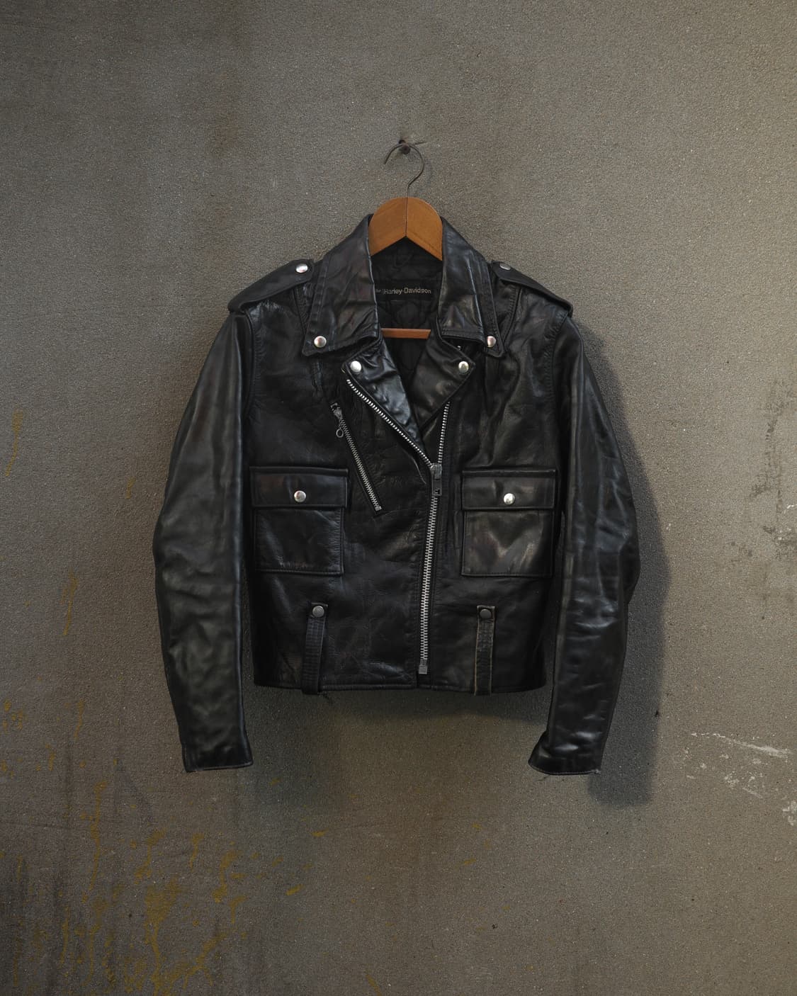 70‘s 할리데이비슨 Cycle Queen 레더 모터사이클 자켓 상품이미지1