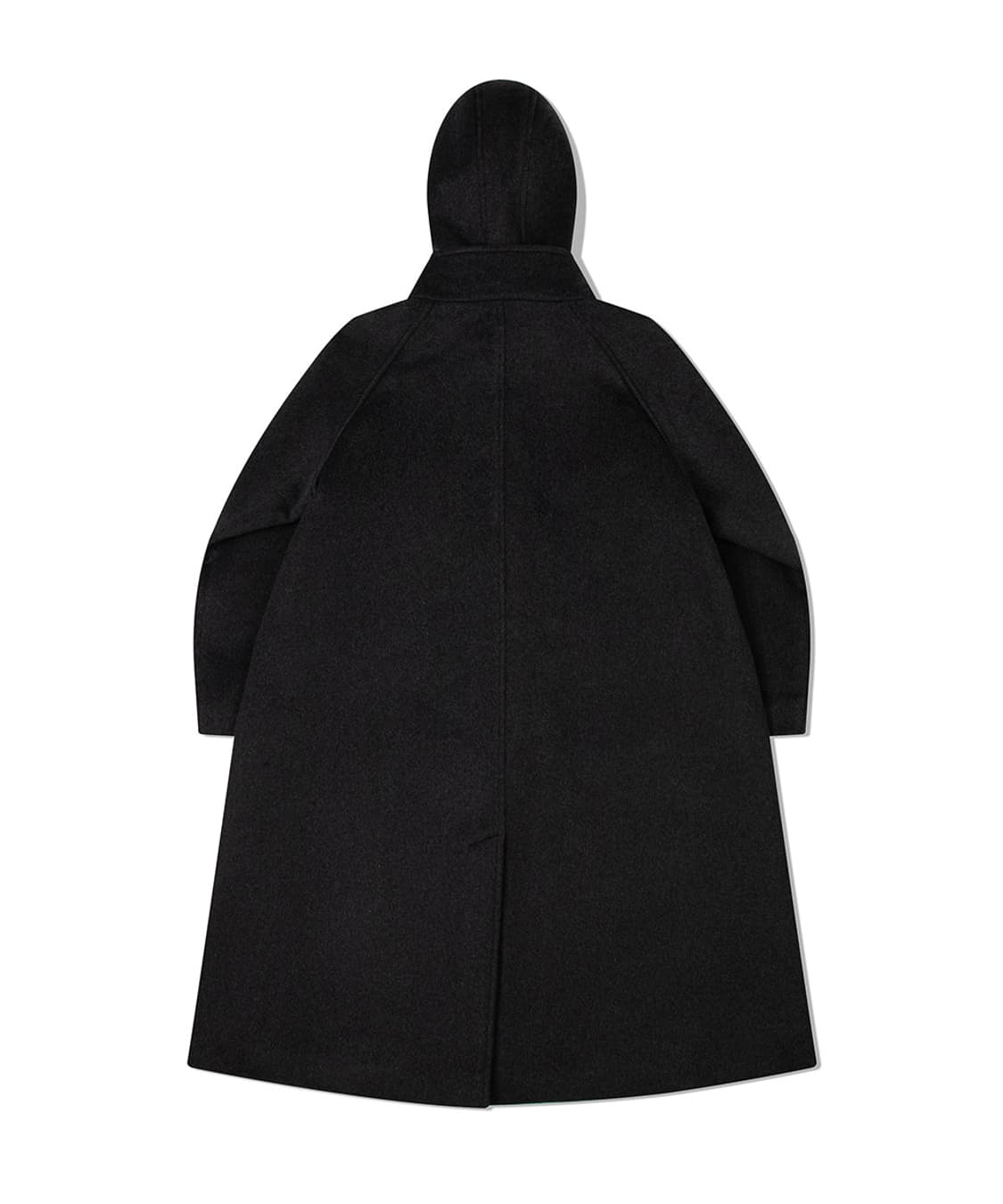 미세키 서울 MISEKI SEOUL 후디 롱 더플 코트 차콜 상품이미지3