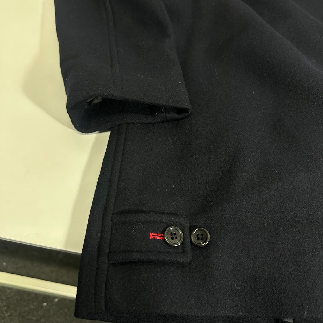 우먼M-L 유니클로 X 이네스 드 라 프레상쥬 네이비 울 피코트 상품이미지6