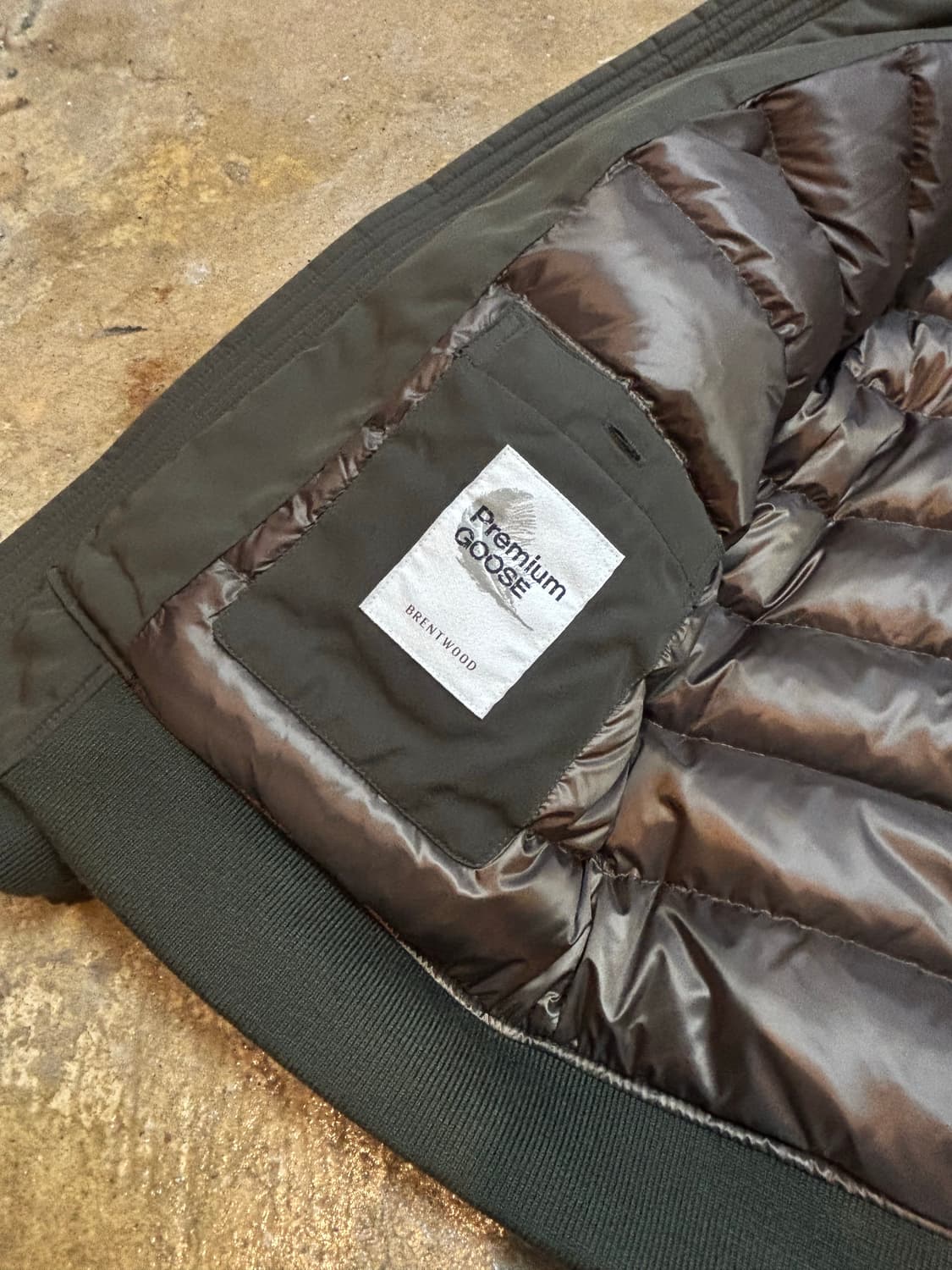 브렌우드 파일럿 구스다운 봄버  상품이미지8