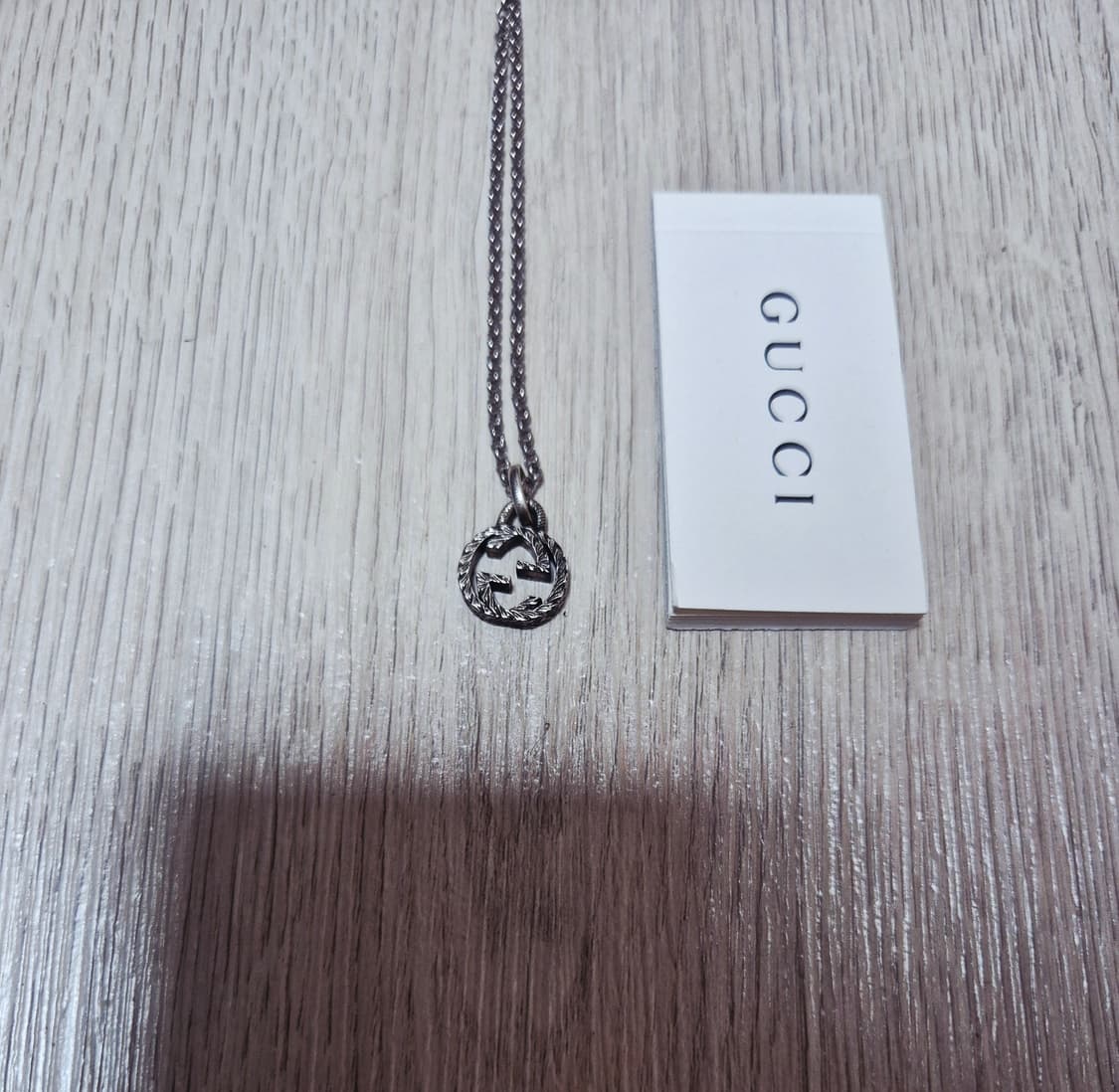 (상태 최상급) 구찌 인터로킹 목걸이 상품이미지2