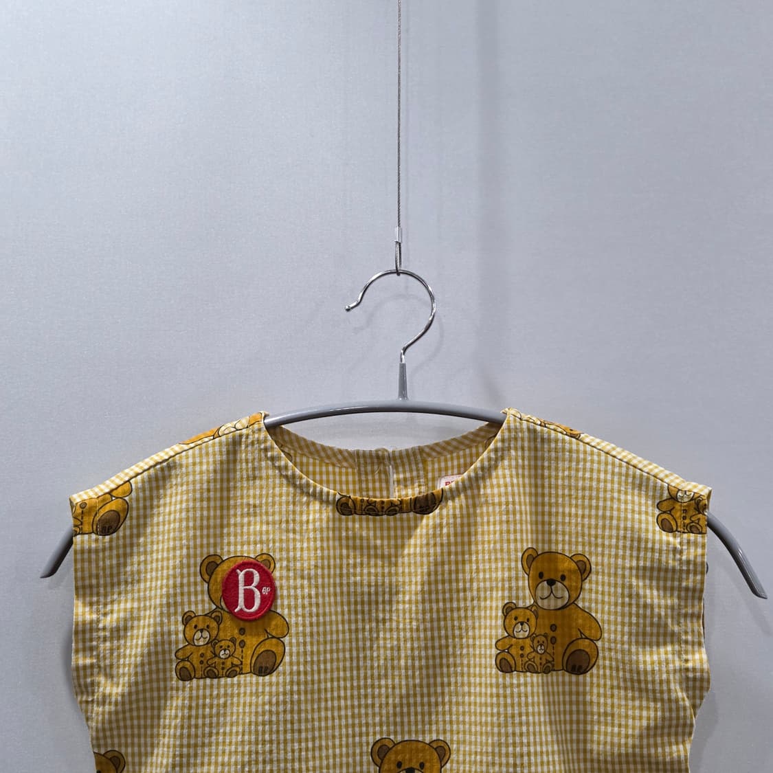 베베드피노 키즈 깅엄체크 민소매 티셔츠 100 상품이미지2