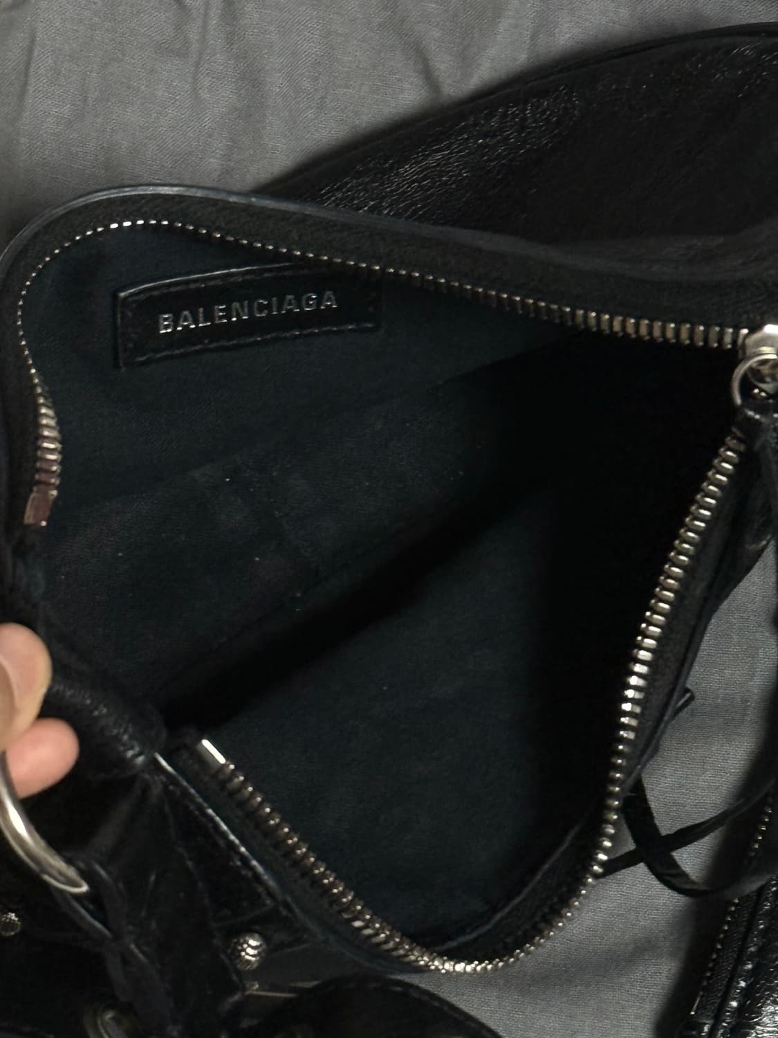 발렌시아가 램스킨 르카골 xs 블랙 상품이미지6