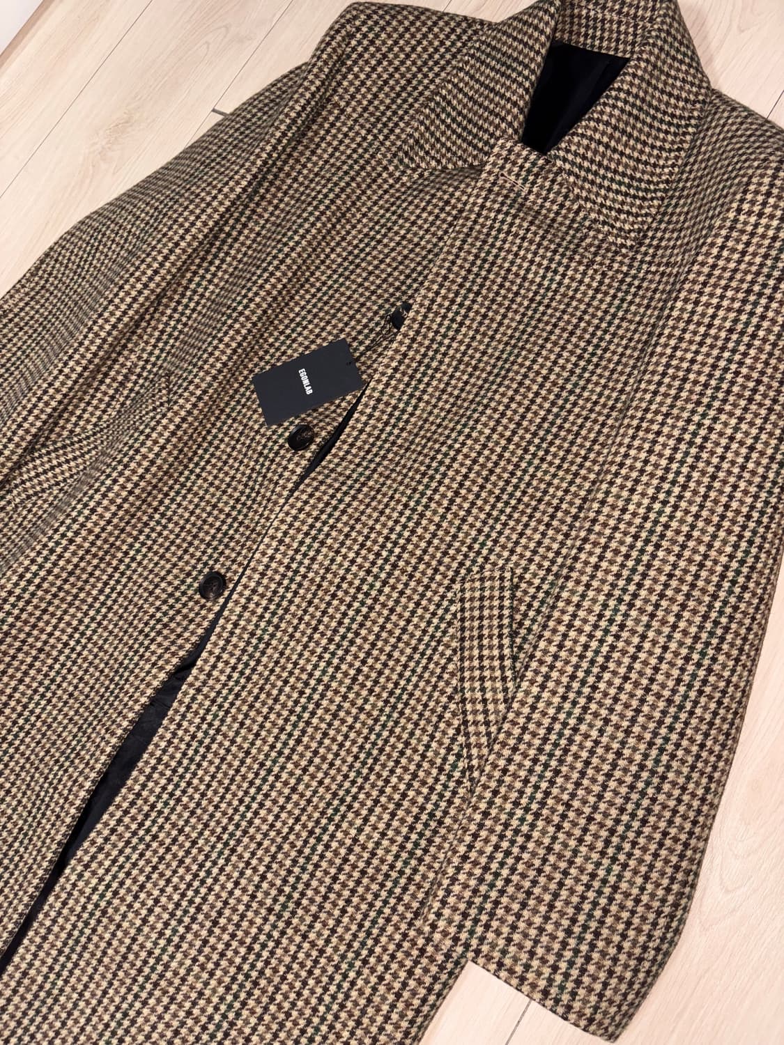 [48] 에곤랩 에고니마티 코트 베이지 상품이미지2