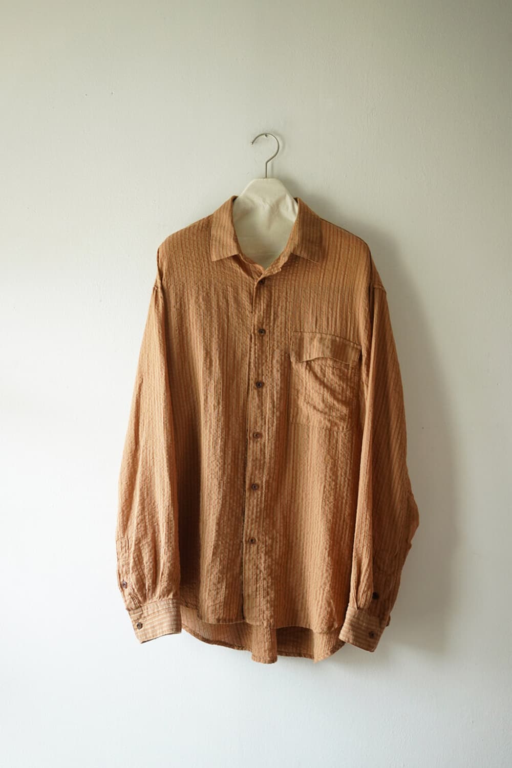 Wardrobe.41 오버사이즈 파자마 셔츠 상품이미지1