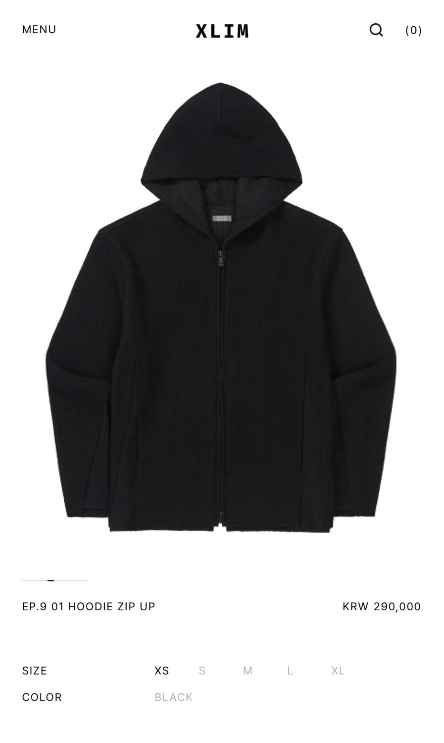 엑슬림 ep.9 01 후드집업 상품이미지1