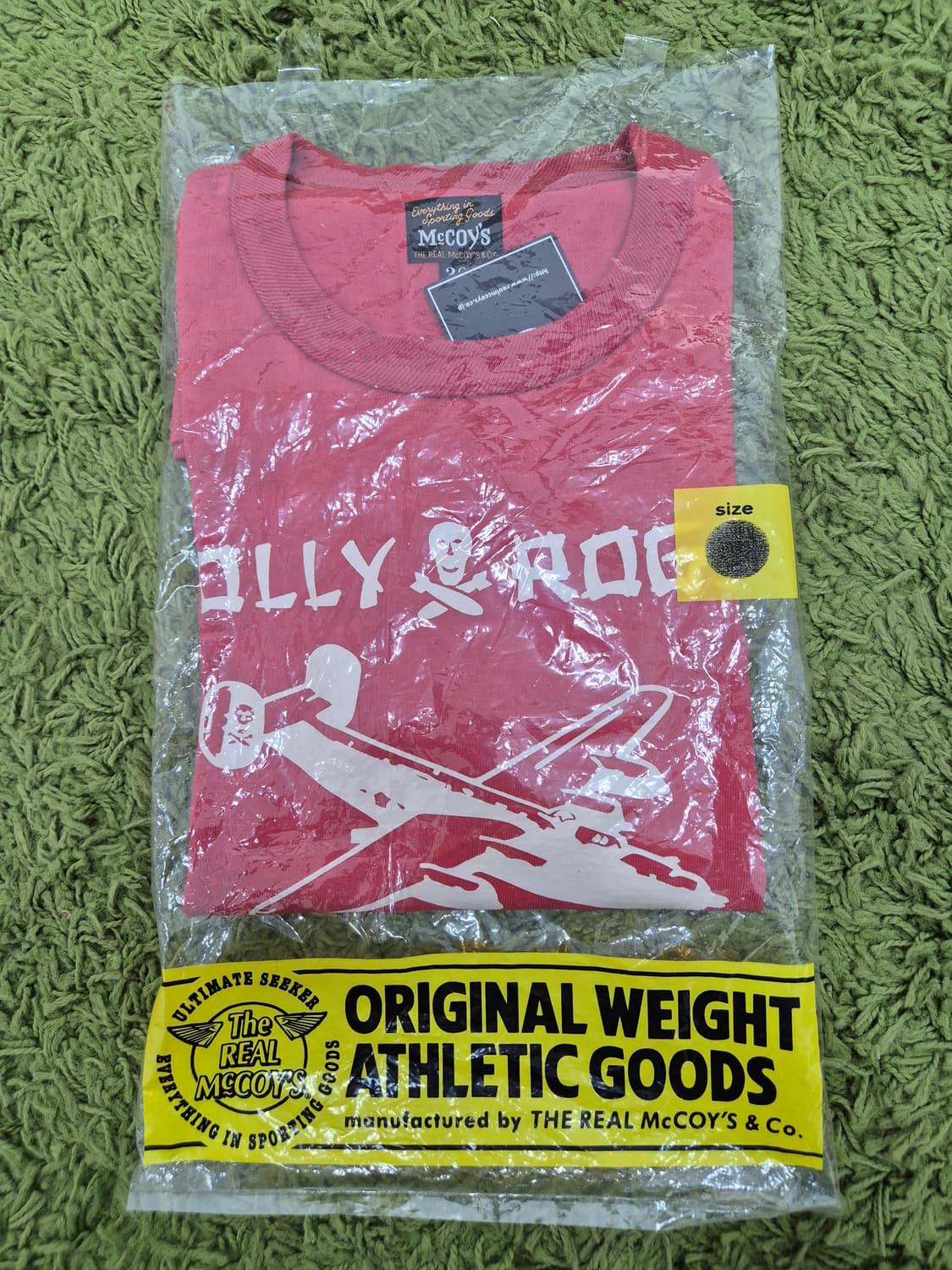 리얼맥코이 THE REAL McCOYS MILITARY TEE JOLLY 상품이미지3