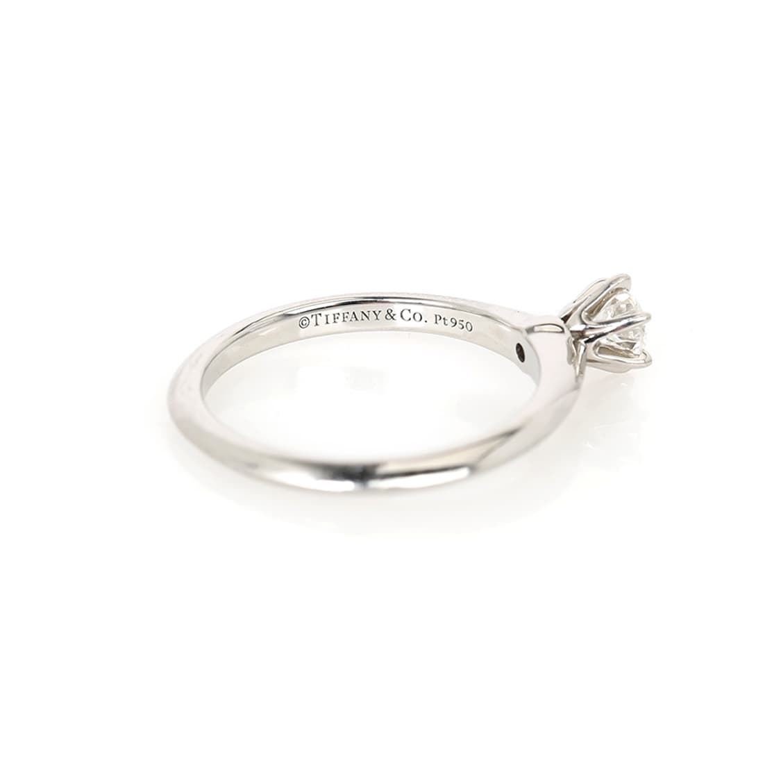 티파니앤코 0.27캐럿 6프롱 티파니 다이아 웨딩링 플래티늄 11호 상품이미지2