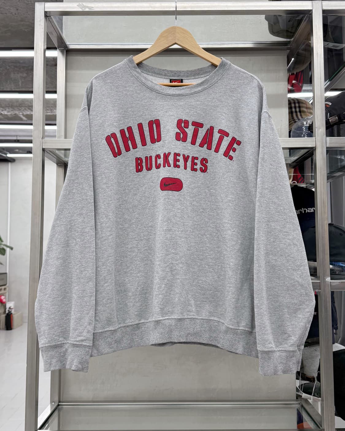 나이키 00s 컬리지 로고 스웻 셔츠 상품이미지1