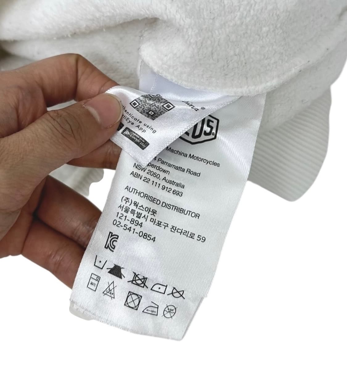 데우스 맨투맨 화이트 (L) 상품이미지8