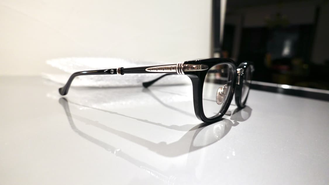 크롬하츠 타이탄슬러버 블랙/실버 안경 상품이미지7