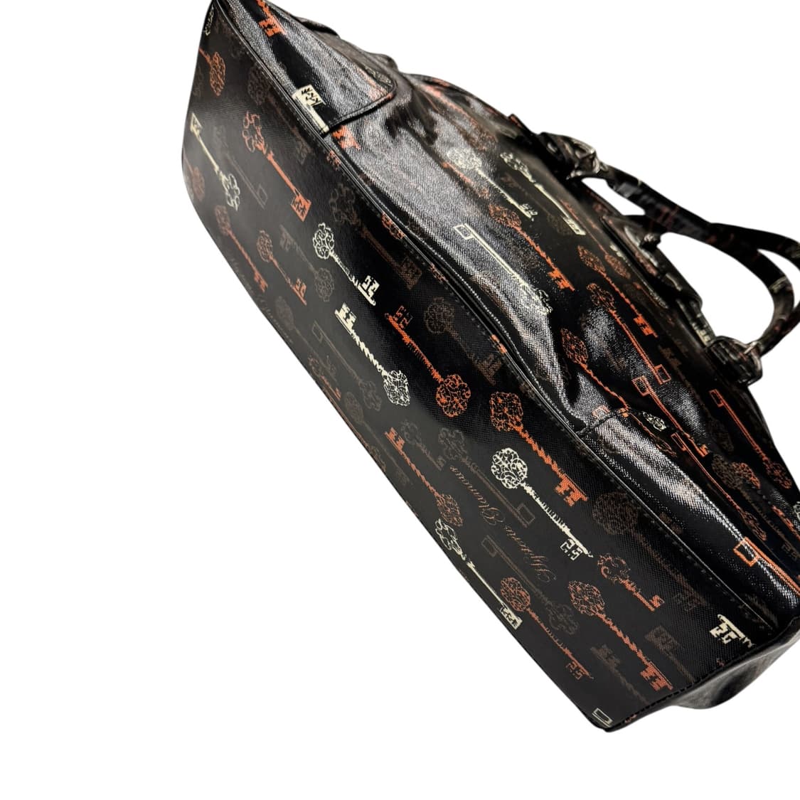 히스테릭글래머 PVC 키패턴 숄더백 블랙 상품이미지7