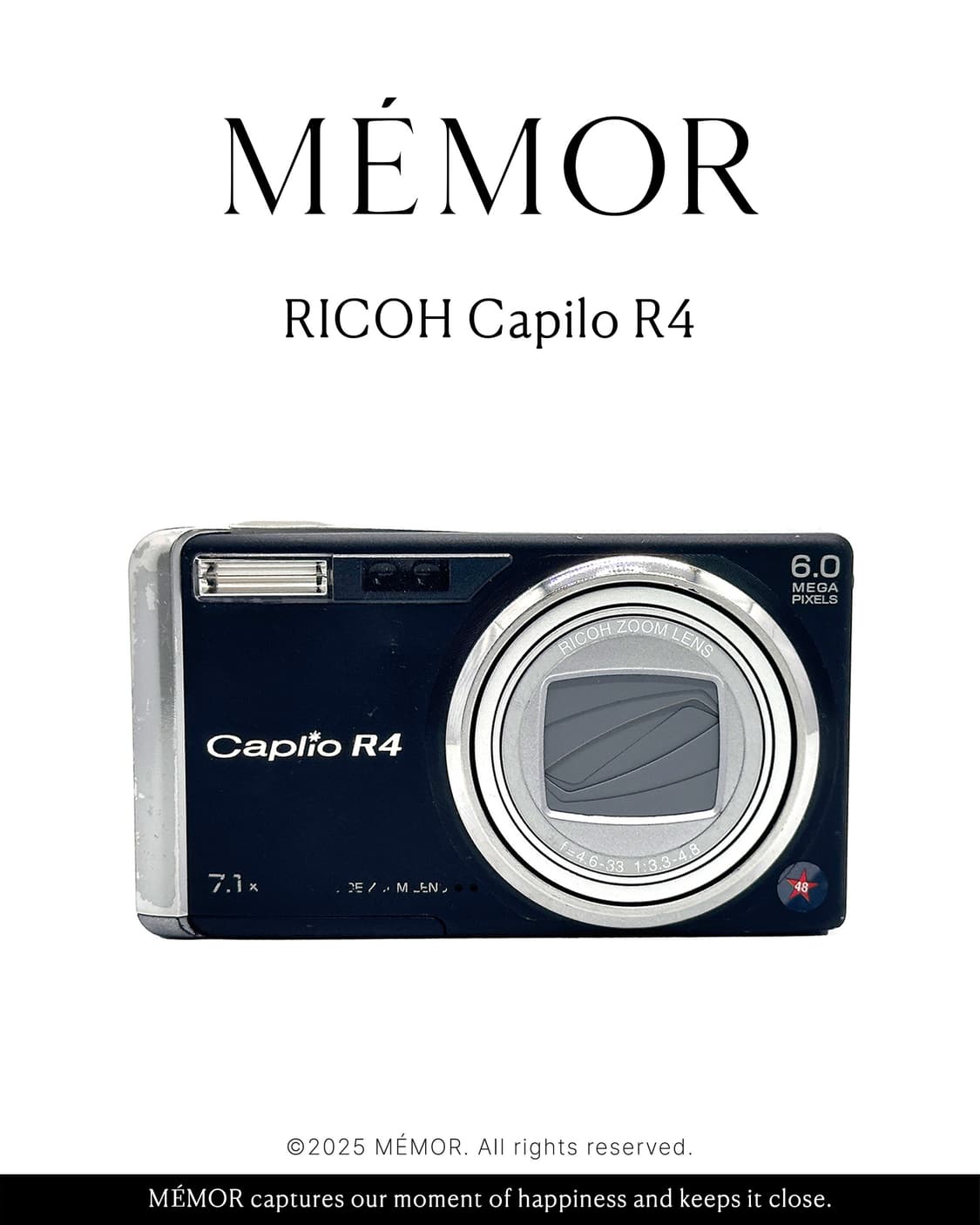 희귀 모델/필카무드 작례✨RICOH Capilo R4 리코 디카 카메라 상품이미지1