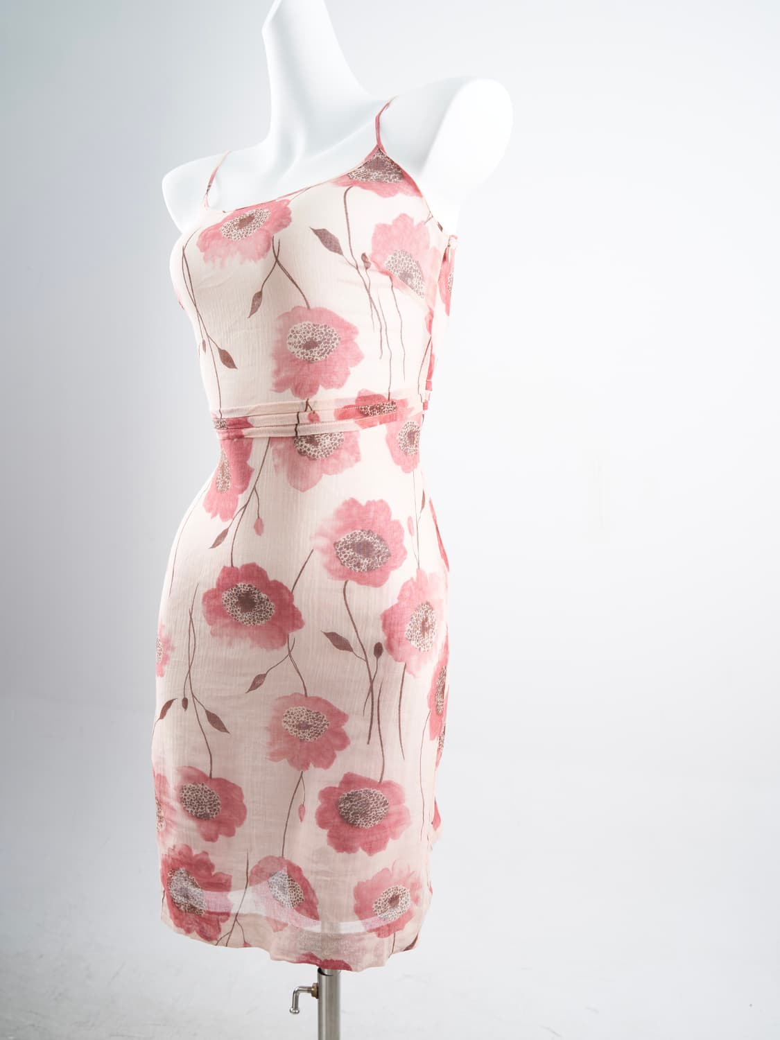 MOSCHINO 플로럴 실크 원피스 상품이미지3