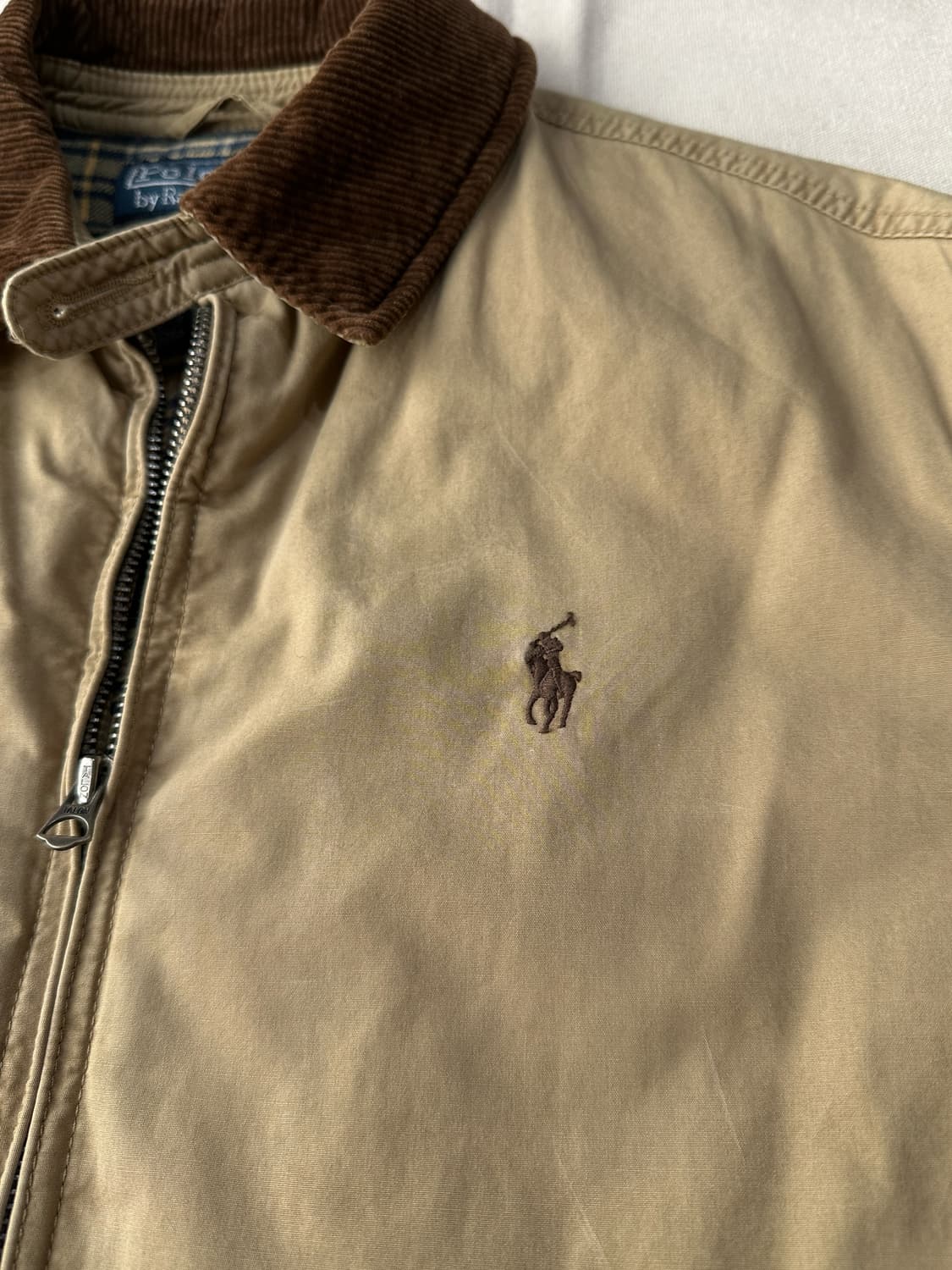 폴로 베이포트 퀼팅 봄버 자켓 S 상품이미지2