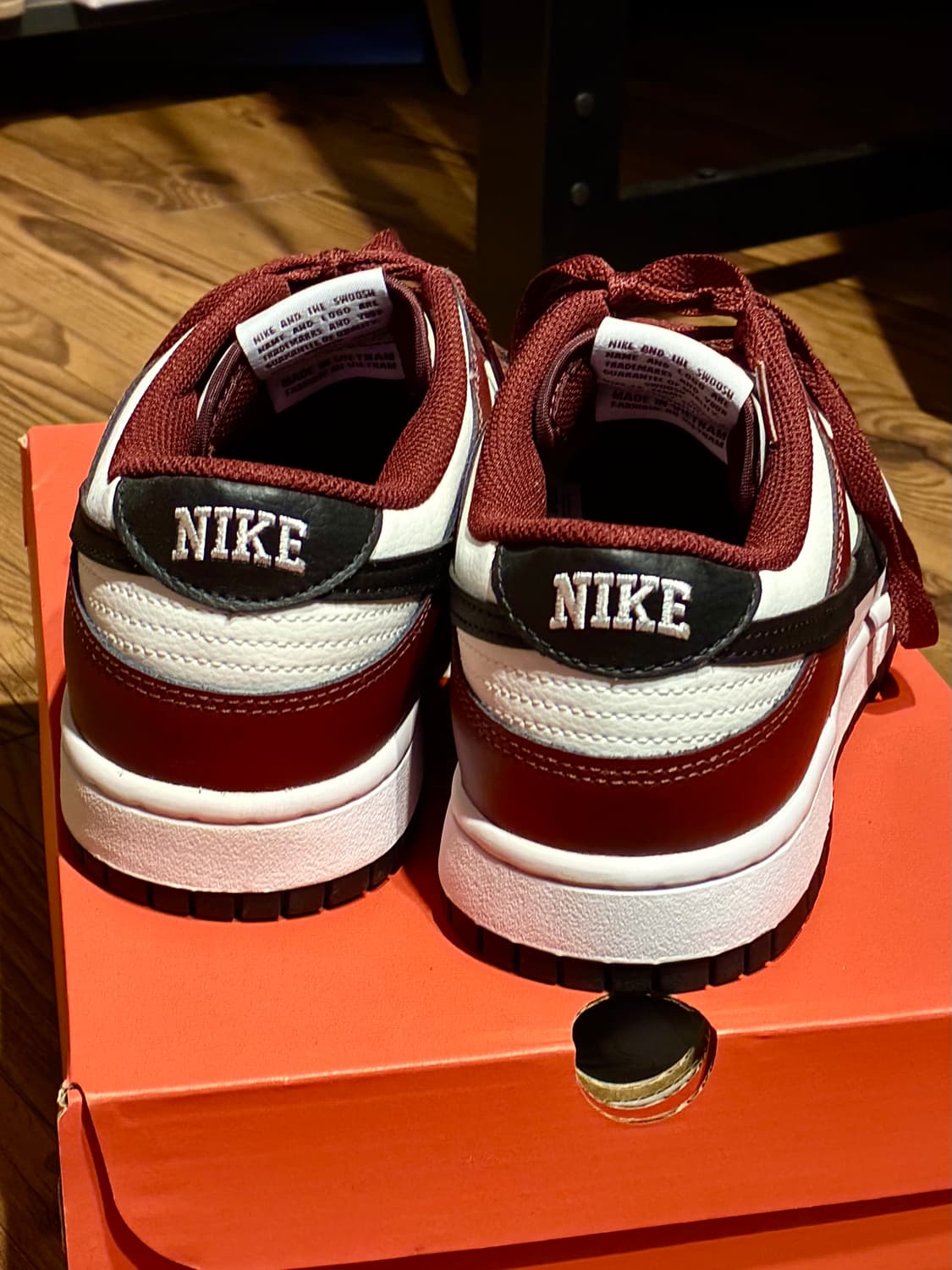 (270) 나이키 덩크 로우 다크 팀 레드 상품이미지4