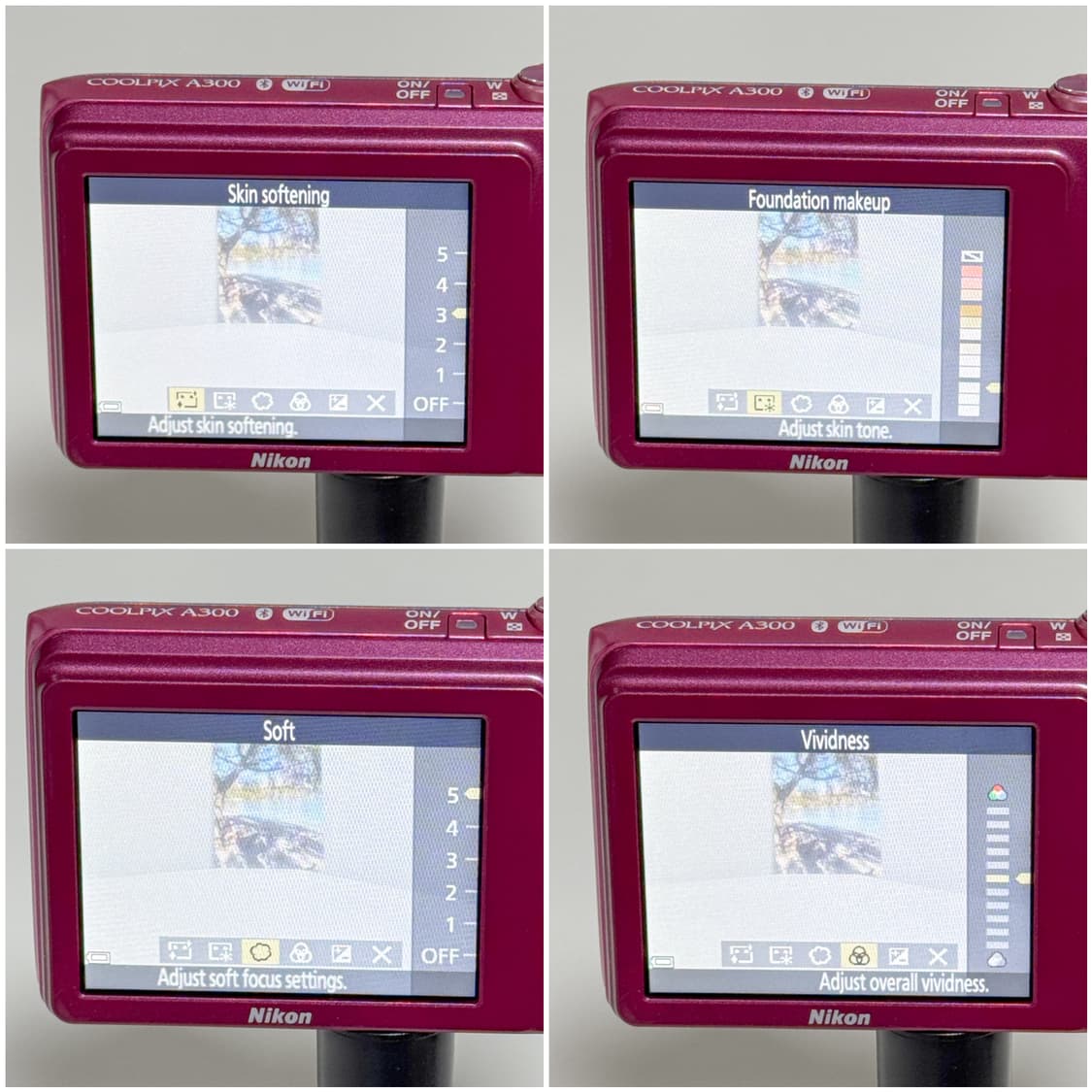 니콘 쿨픽스 A300 (S3700) 핑크 빈티지디카 소프트포커스 상품이미지6