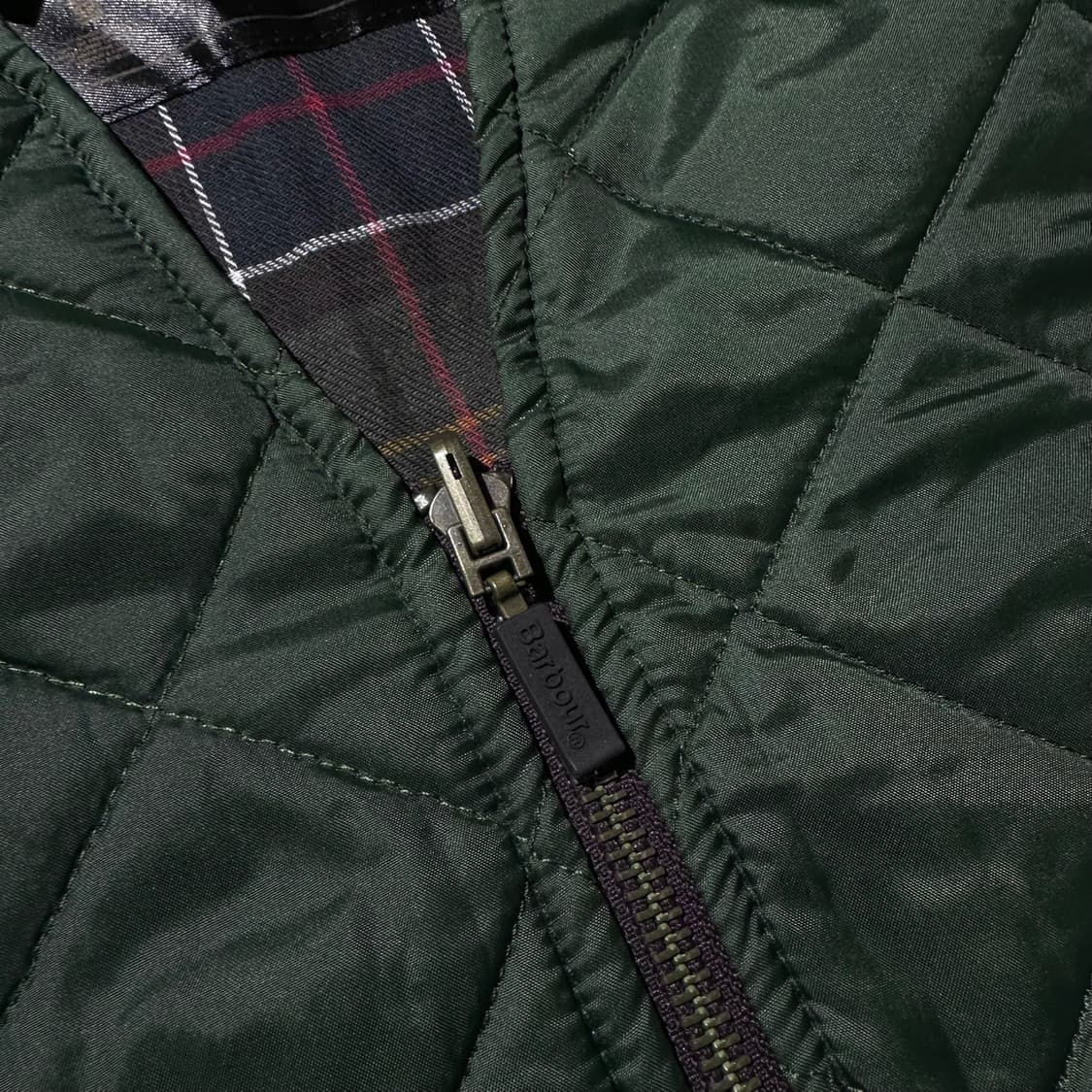 (새상품) 바버 웨이스트 코트 집 인 라이너 퀼팅 베스트  상품이미지7