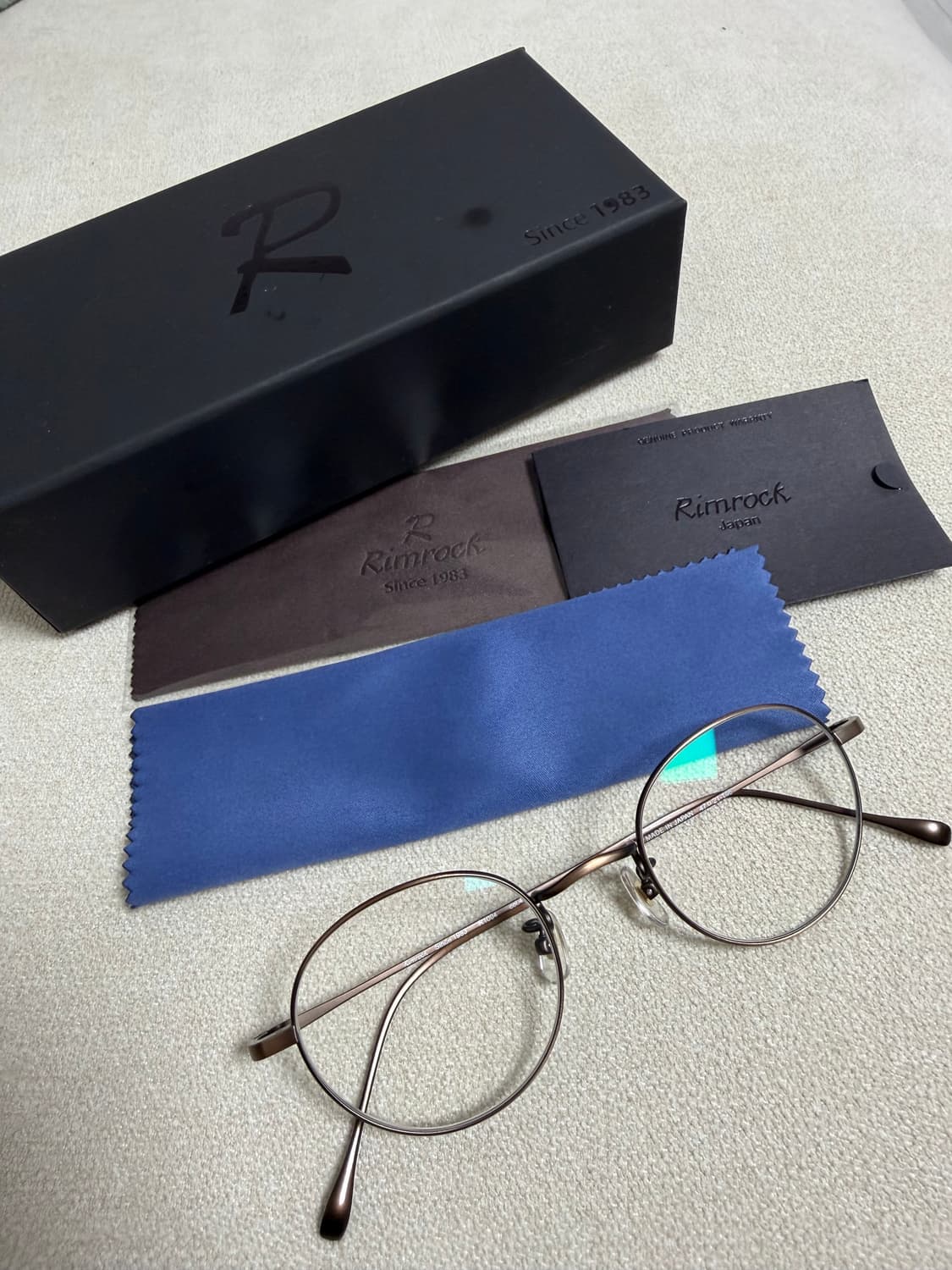 림락 티타늄테 R1004 엔틱브라운 안경 상품이미지4