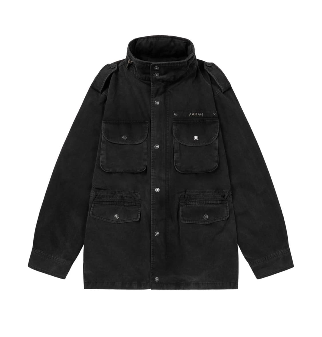 2) AAKAM 필드 자켓 블랙 2사이즈 상품이미지1