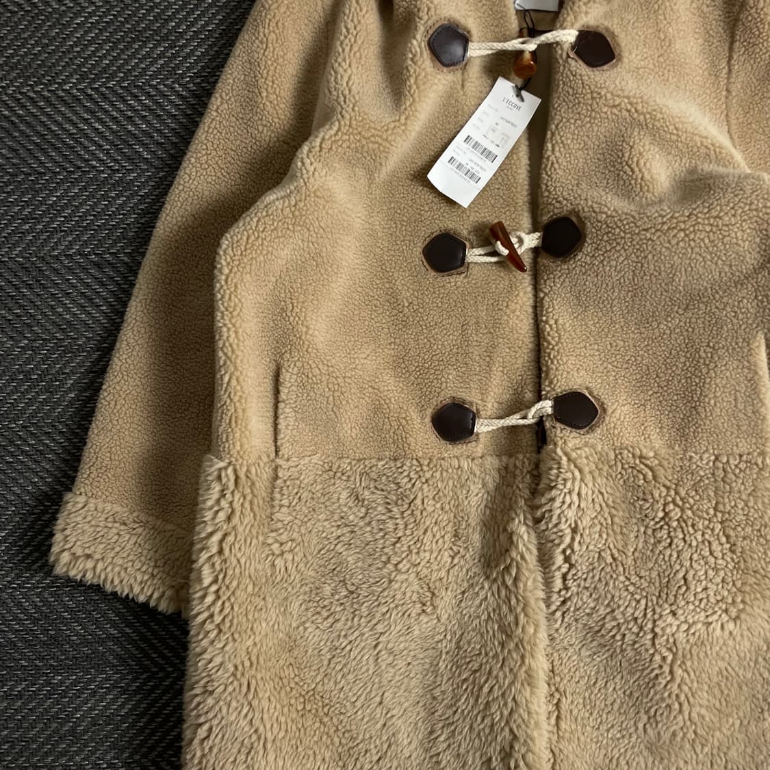 빈티지 우먼스 쉐르파 더플 코트y 3019 상품이미지4