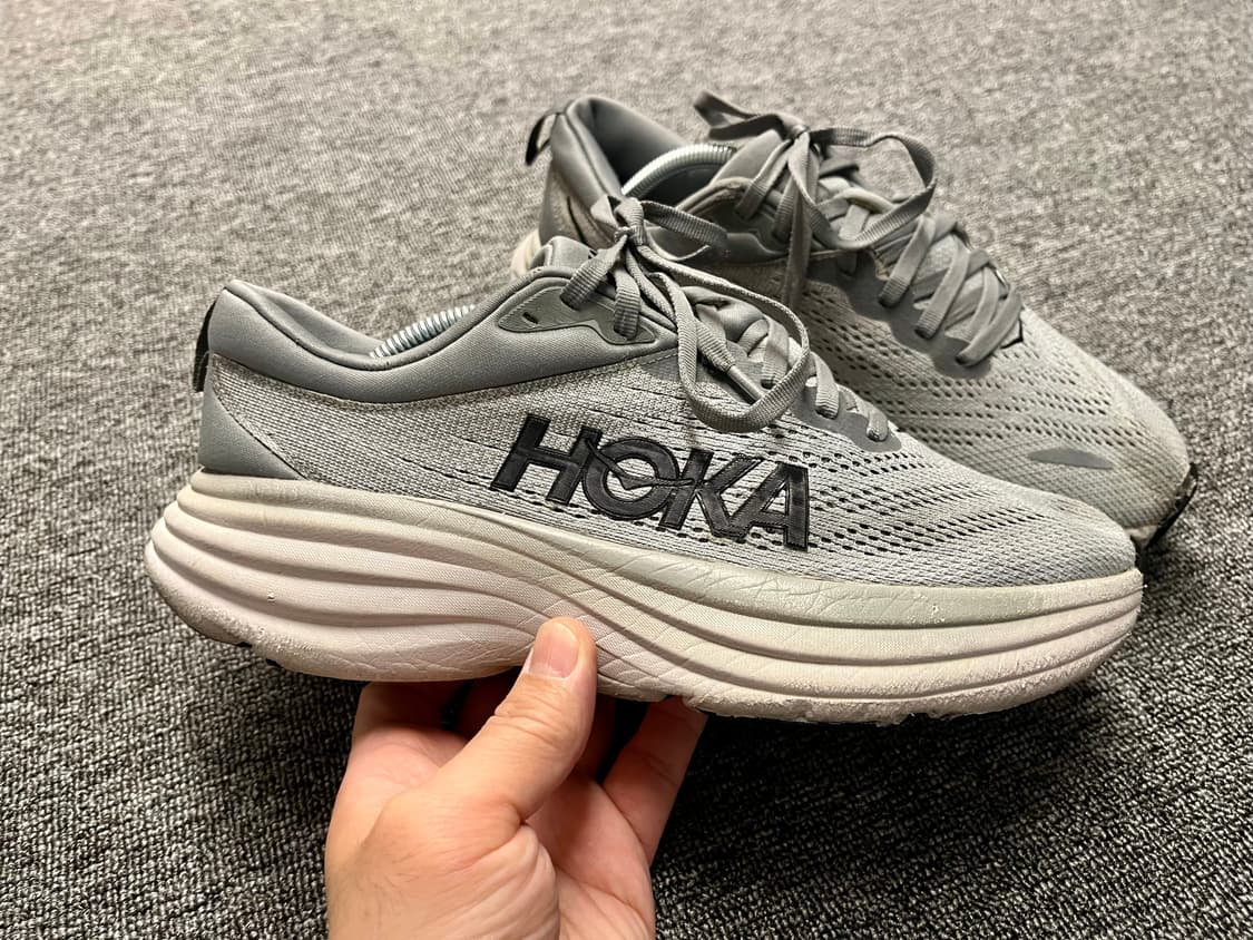 [255] 호카 HOKA 본디8 그레이 상품이미지5