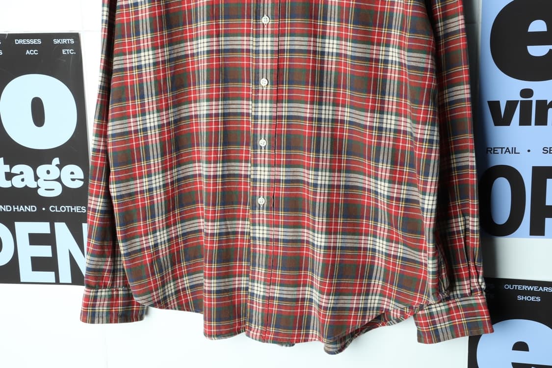(XL-3XL) 폴로 랄프로렌 셔츠 남방 USA 타탄체크-H31844 상품이미지4